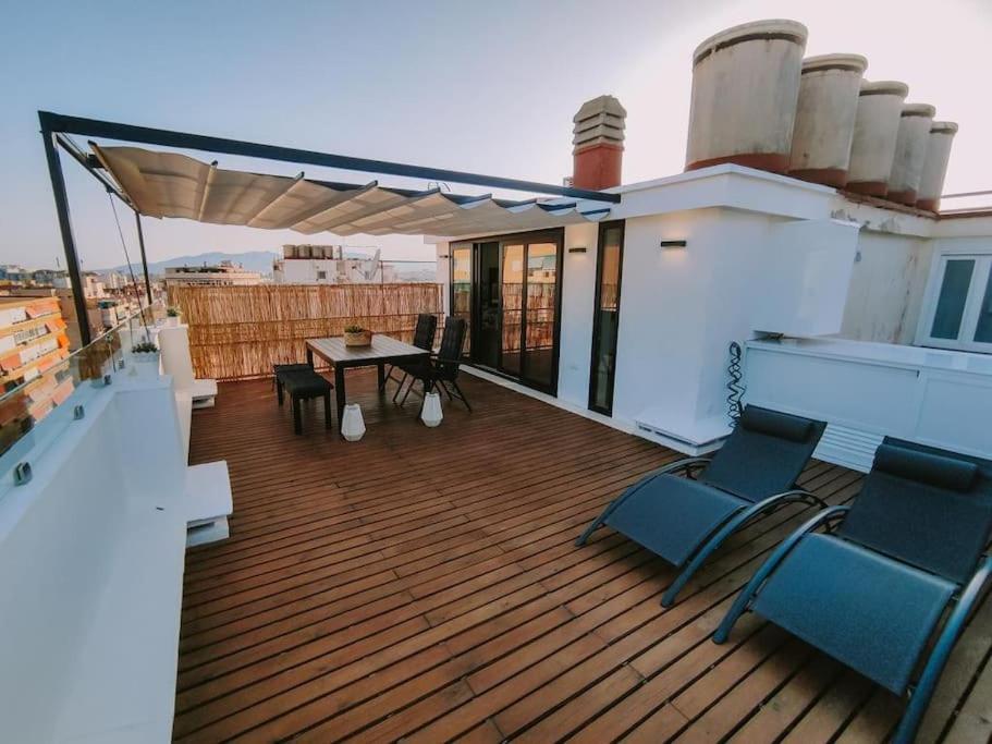 Penthouse With Terrace And Views Apartamento Málaga Exterior foto
